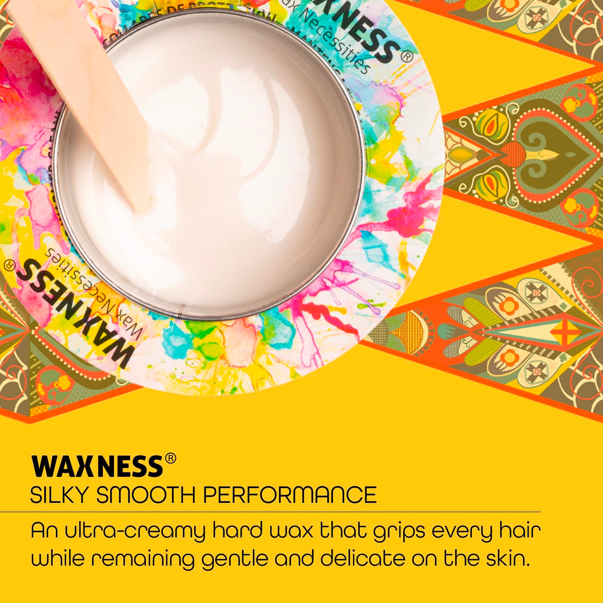Waxness Russian Pearl Hard Wax Beads melting in a warmer