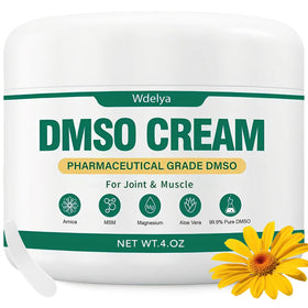 Wdelya DMSO Cream front view with packaging