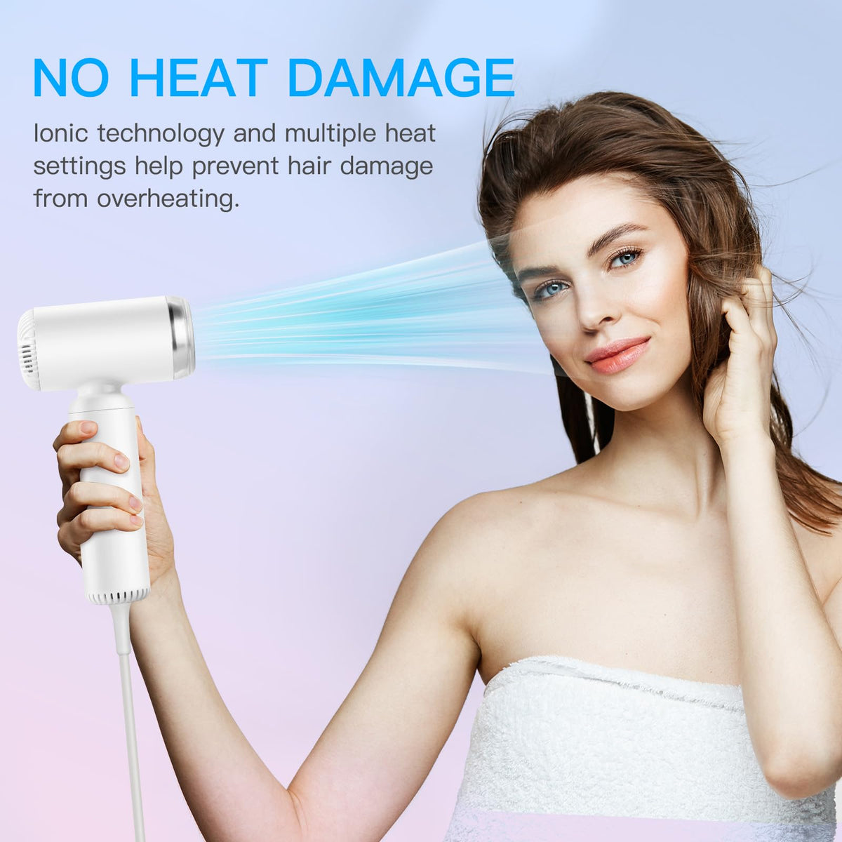 webeauty Travel Mini Hair Dryer packaging details