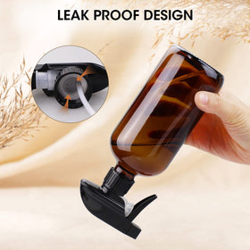 Wedama amber glass spray bottle filled with essential oils