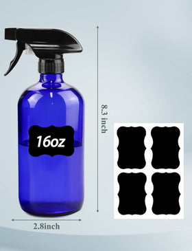 Wedama glass spray bottle bottom view showing non-slip design