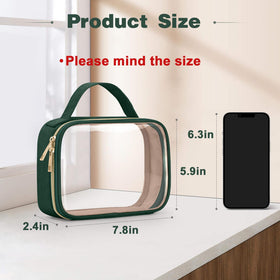 Wedama toiletry bag opened showing travel essentials