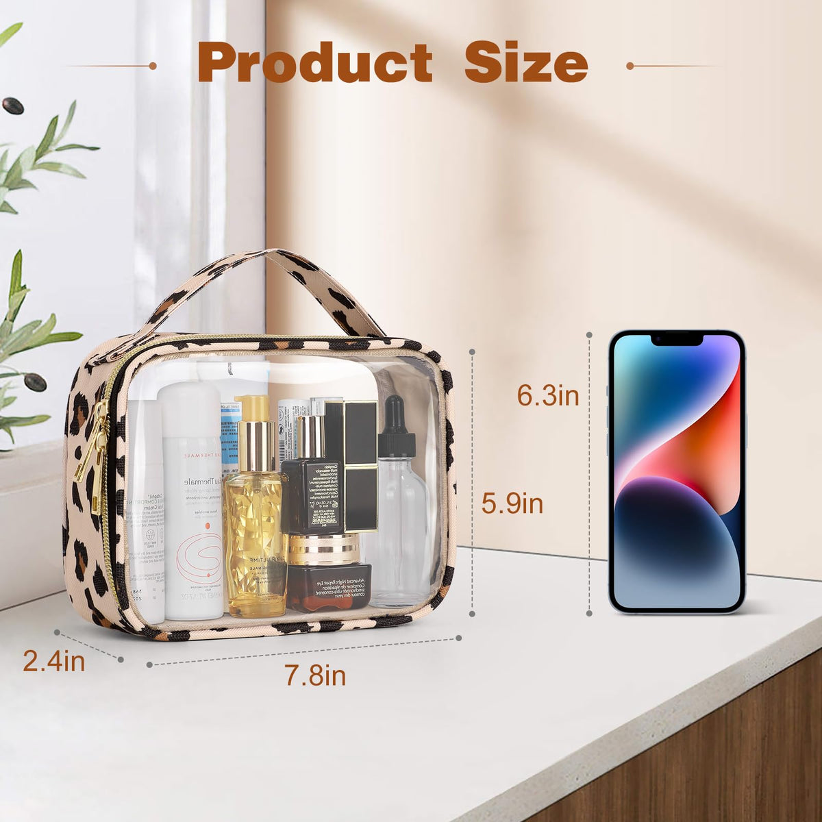 Wedama TSA Approved Toiletry Bag open showing interior space