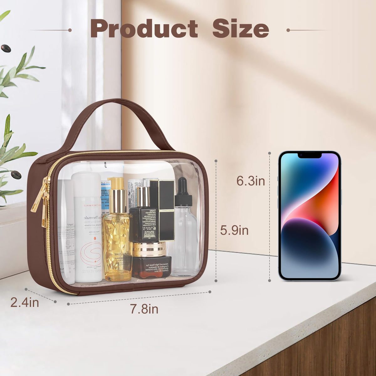 Wedama TSA Approved Toiletry Bag with toiletries inside
