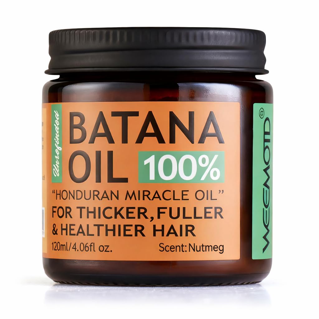 WEEMOTD 100% Raw Batana Oil 4.06 fl oz front view