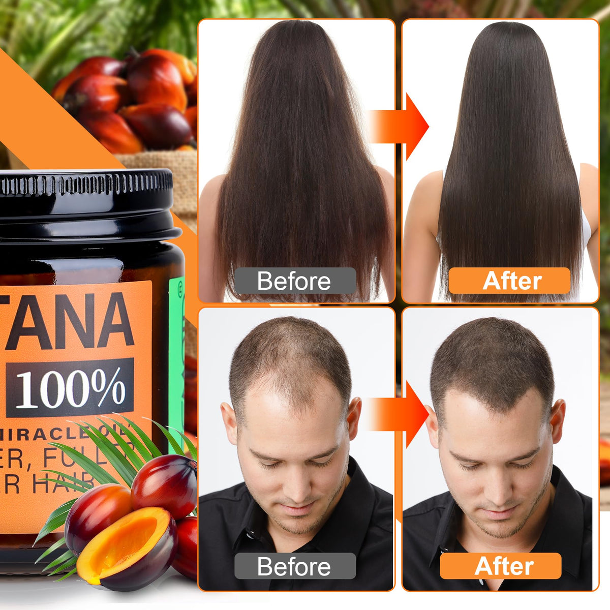 WEEMOTD Batana Oil with coffee beans backdrop