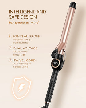 WEEYUM Curling Iron in lifestyle setting