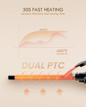 WEEYUM curling iron packaging
