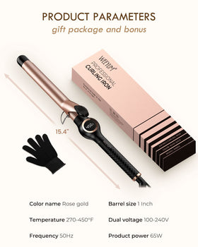 WEEYUM Curling Iron packaging