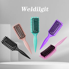 Weldilgit Curl Brush in various candy colours