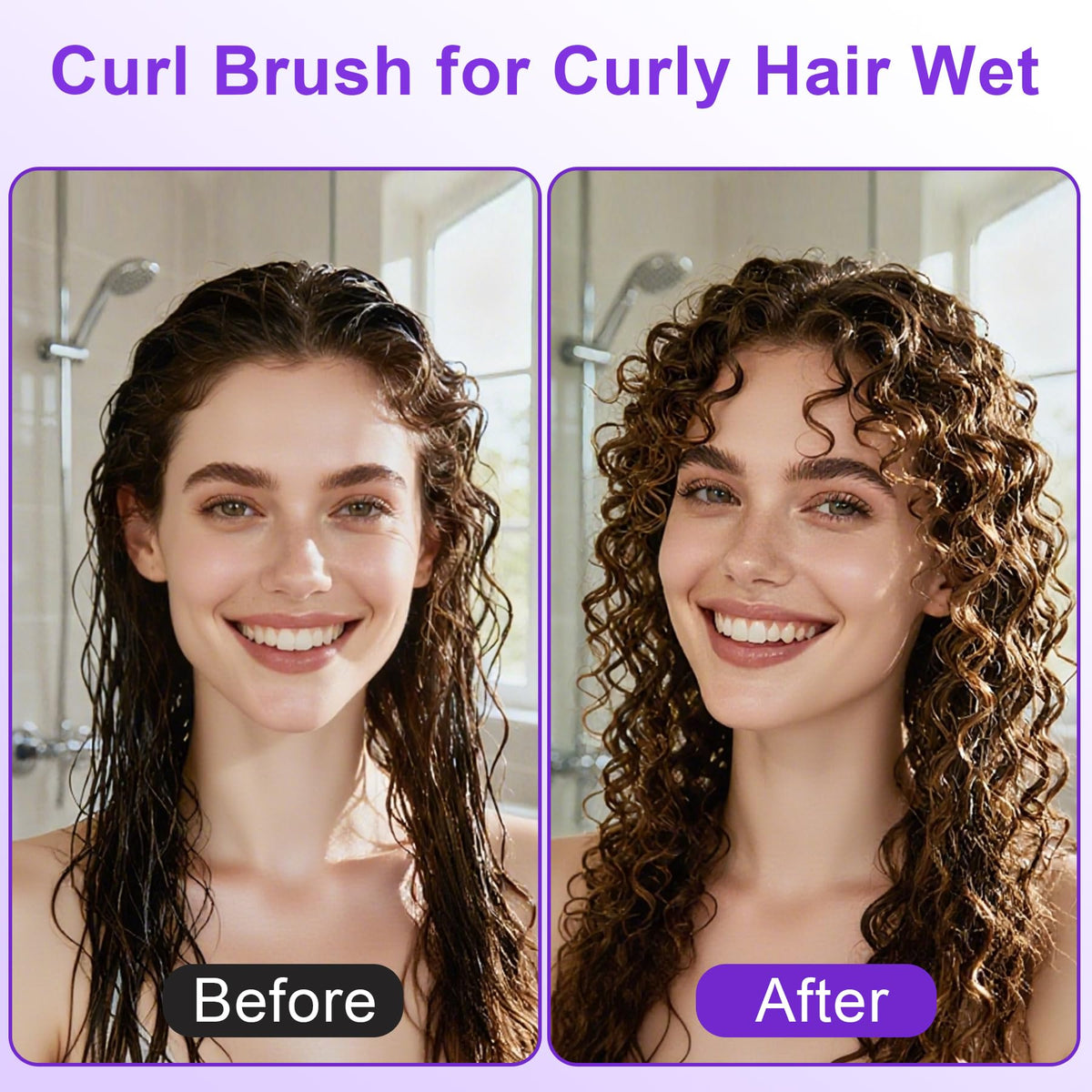 Weldilgit Curl Brush showing ergonomic handle