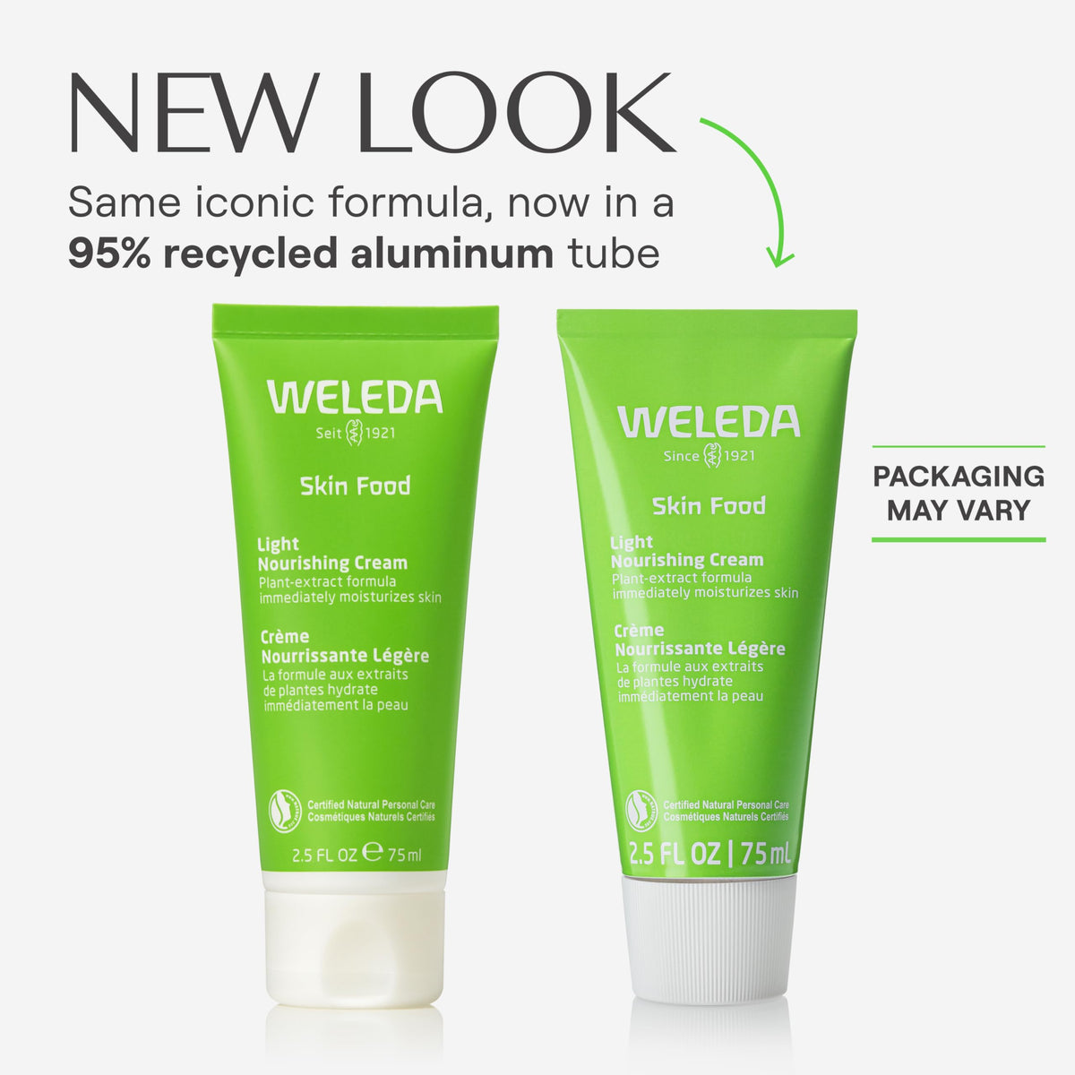 Weleda Skin Food Light Nourishing Body Cream texture close-up