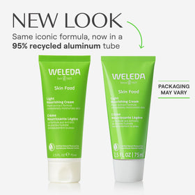 Weleda Skin Food Light Nourishing Body Cream texture close-up