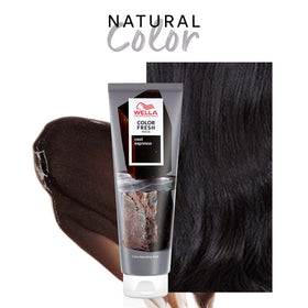 Wella Professionals Color Fresh Mask application on hair