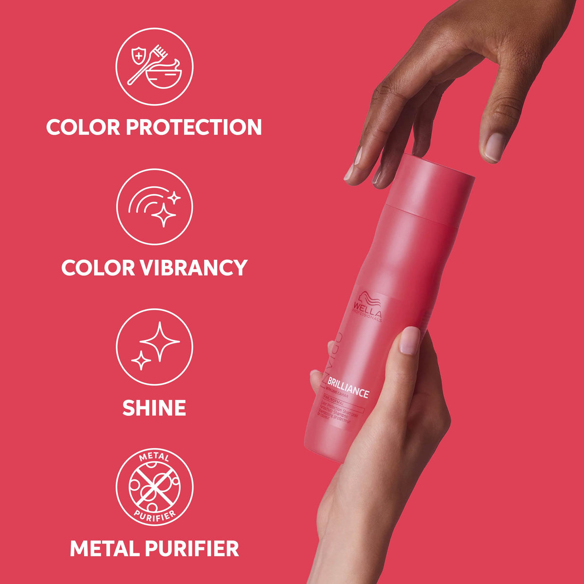 Wella Professionals Invigo Brilliance Shampoo back label