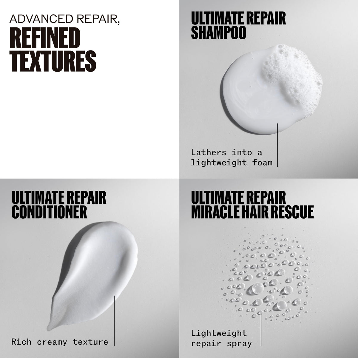 Wella Professionals Ultimate Repair Miracle Hair Rescue application on hair