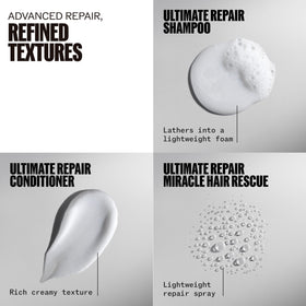 Wella Professionals Ultimate Repair Miracle Hair Rescue application on hair
