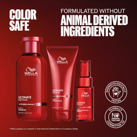 Wella Professionals Ultimate Repair Miracle Hair Rescue in bathroom setting