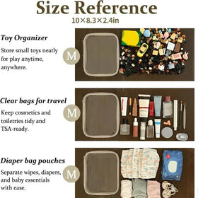 WELPIRT hard shell zipper case stacked with contents