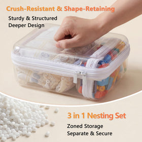 WELPIRT travel essentials set displayed on a vanity