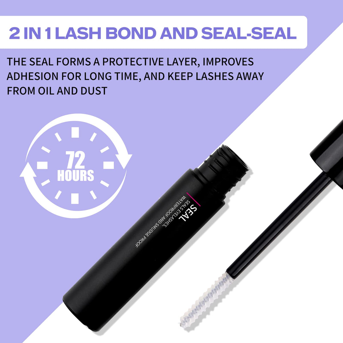 WENDY LASHES lash bond and seal used on lashes