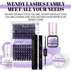 WENDY LASHES Lash Cluster Glue 9g on vanity