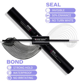 WENDY LASHES lash glue applicator brush close-up