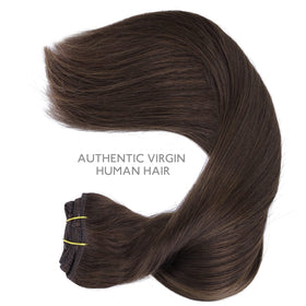 Wennalife Clip In Extensions displayed with care instructions