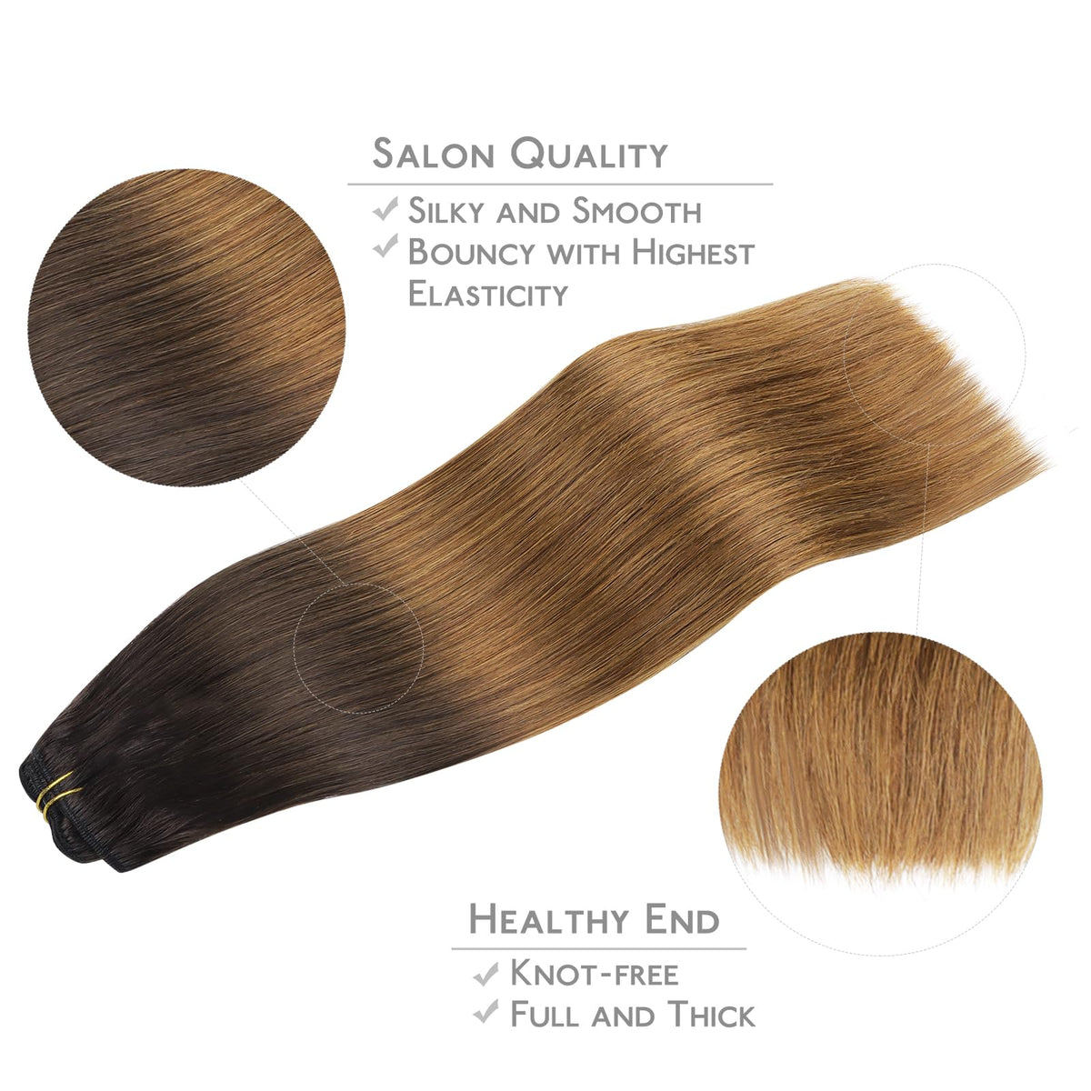 Wennalife clip in extensions in packaging