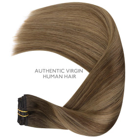 Wennalife Clip In Hair Extensions 14 Inch packaging and product details