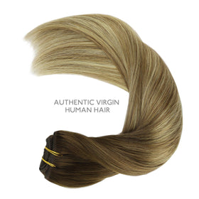 Wennalife Clip In Hair Extensions 150g 22 Inch colour comparison