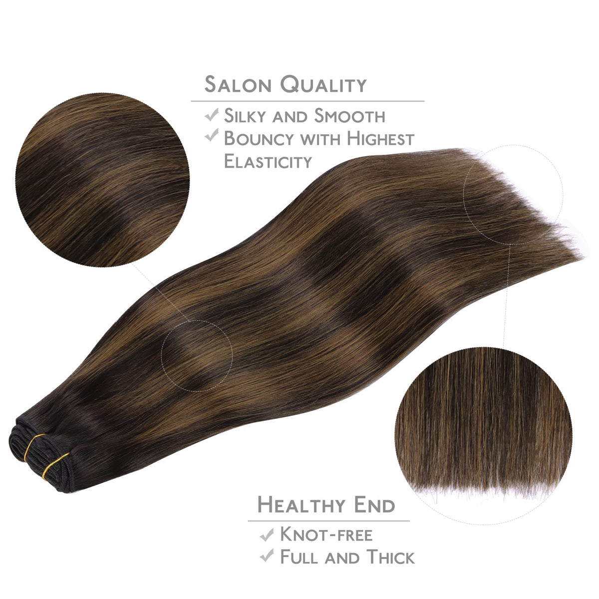 Wennalife Clip In Hair Extensions 18 Inch lifestyle use example
