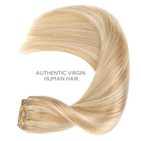 Wennalife Clip In Hair Extensions 20 Inch back view
