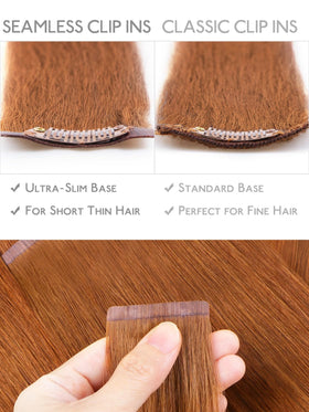 Wennalife Clip In Hair Extensions 20 Inch Dirty Ginger lifestyle use