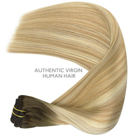 Wennalife Clip In Hair Extensions 20 Inch packaging and care instructions