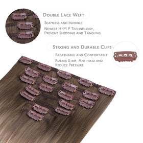 Wennalife Clip In Hair Extensions 22 Inch displayed on a mannequin