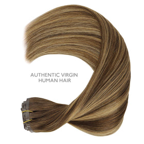 Wennalife Clip In Hair Extensions 24 Inch back view