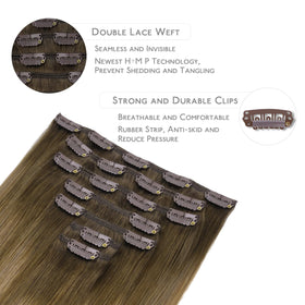Wennalife Clip In Hair Extensions 24 Inch in packaging