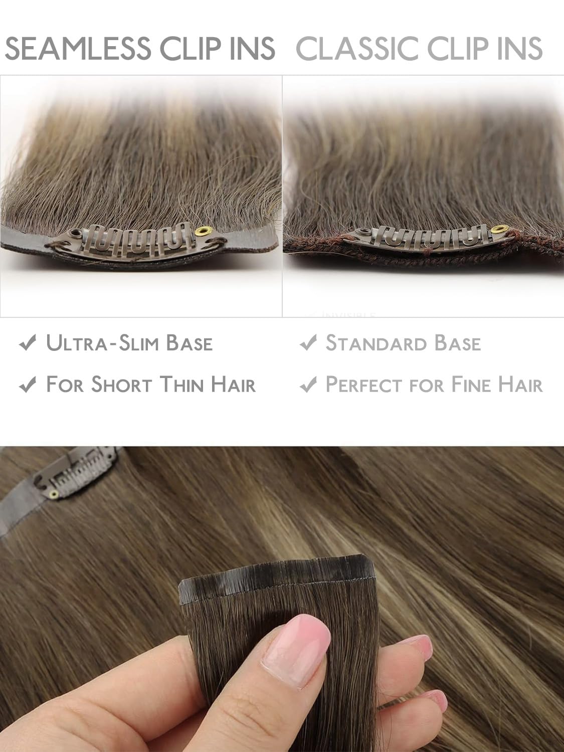 Wennalife Clip in Hair Extensions 24 Inch styled in loose waves
