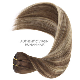 Wennalife Clip In Hair Extensions back view