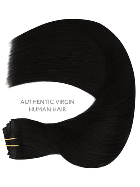 Wennalife Clip In Hair Extensions colour comparison