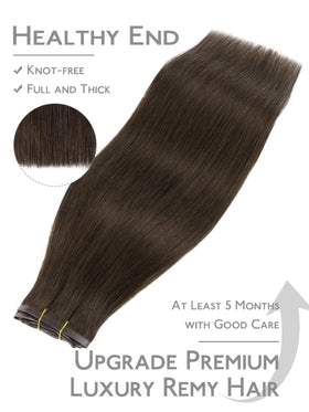 Wennalife Clip in Hair Extensions displayed on a mannequin