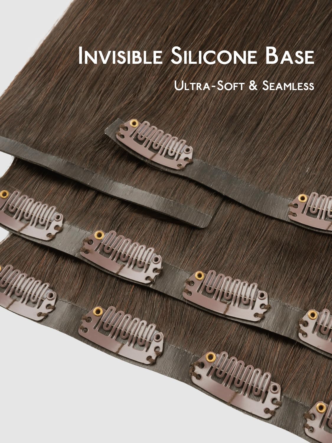 Wennalife Clip In Hair Extensions displayed with packaging