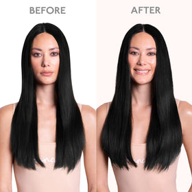 Wennalife Clip In Hair Extensions Jet Black texture