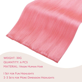 Wennalife Clip-in Hair Extensions packaging