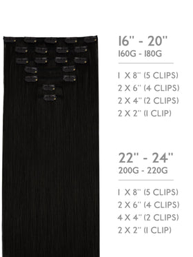 Wennalife Clip In Hair Extensions packaging