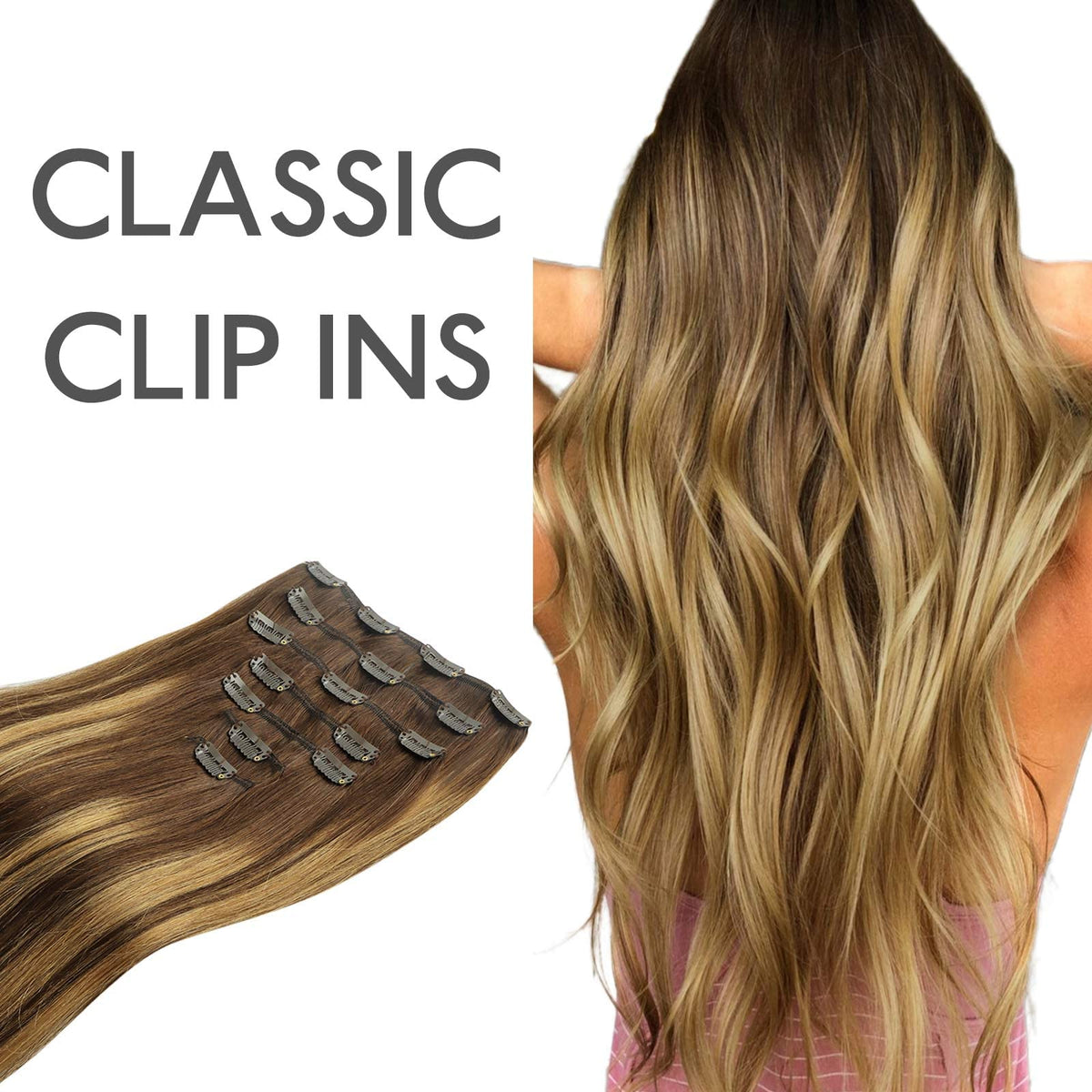 Wennalife Clip In Hair Extensions packaging details