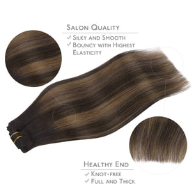 Wennalife Clip In Hair Extensions packaging front view