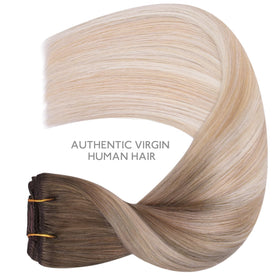 Wennalife Clip In Hair Extensions packaging with care instructions
