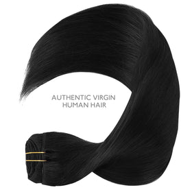 Wennalife Clip In Hair Extensions packaging with care instructions